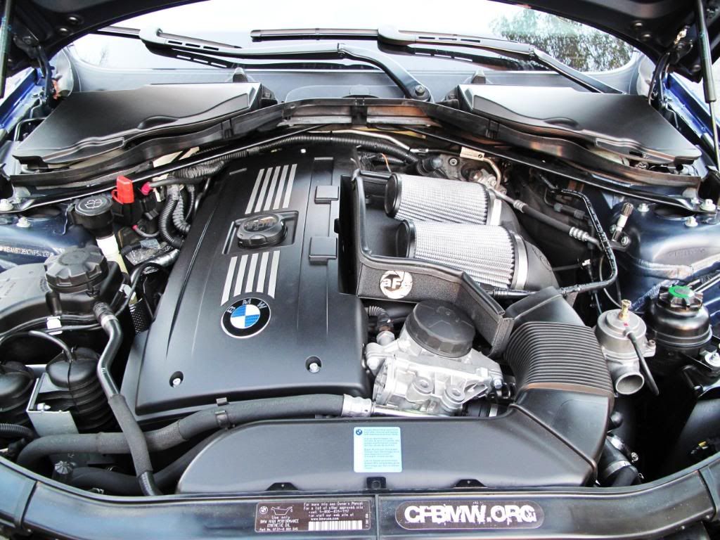 First ever? E90 M3 Microfilter cowl/covers on a 335i!!!!